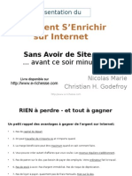 Comment S'enrichir Sur Internet Sans Avoir de Site - E-Richesse