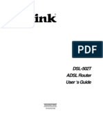 DSL-502T ADSL Router User S Guide: (December 2004)