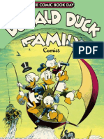 Donald Duck Family Comics Promo For Free Comic Book Day