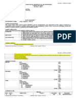 Feedback and Control Systems Course Syllabus 2012-2013