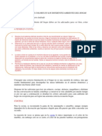 Los Colores en Cada Ambiente Del Hogar Deben Ser Los Adecuados para Ver Bien