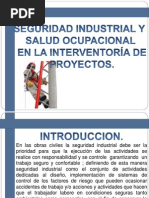 Seguridad Industrial y Salud Ocupacional en La Interventoria