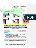 Filosofia e Sociologia Do Direito PDF