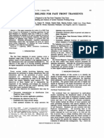 Modeling Guidelines For Fast Front Transients