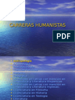 Carreras Humanistas