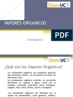 Vapores Organicos