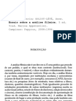 VANOYE Francis GOLIOT-LETE Anne Ensaio Sobre A Analise Filmica