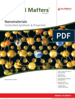 Nanomaterials: Controlled Synthesis & Properties - Material Matters v4n1