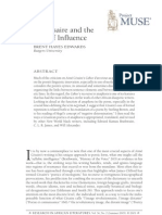 Aimé Césaire and The Syntax of Influence