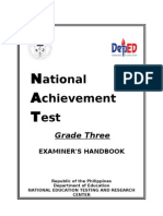 NAT Examiner's Handbook Grade 3