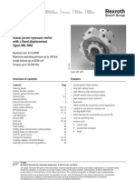 Re 15228 Radial Piston Hydraulic Motor With A Fixed Displacement