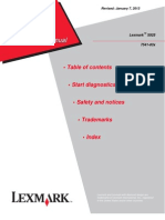 Lexmark X925 Service Manual