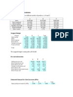 A. Budgeting Decisions: Original Budget