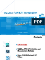 Training Material - WCDMA RAN KPI Introduction