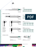 Spring Push Pneumatic Push: Standard Series Standard Series DP/S DP/P Dimensions (MM)