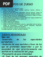 Tipos de Juego