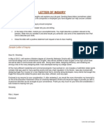 Letter of Inquiry PDF