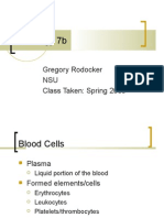 Cardiovascular System:The Blood - NSU