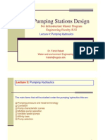 Pumping Stations Design Lecture 4