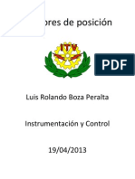 Sensores de Posición