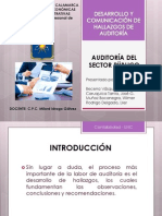 Desarrollo y Comunicación de Hallazgos de Auditoría