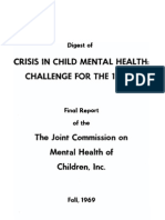 Crisis in Child Mental Health-Joint Commision On Mental Health-1969-46pgs-EDU - SML