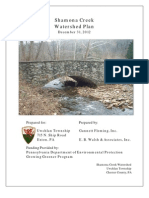 Shamona Creek, Pennsylvania Watershed Study and Improvement Recommendations, 2013. by Gannett Fleming, Inc. and E.B. Walsh & Associates, Inc.