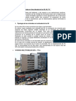 Tipología de Las Viviendas en Lima Década de Los 50