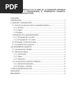 Tema 9 El Desarrollo en La Educación Primaria