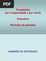 Acidentes de Trabalho e Pensoes