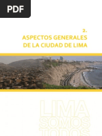 Aspectos Generales de La Ciudad de Lima