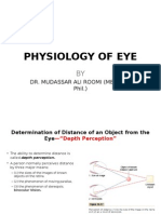 4th Lecture On Physiology of Eye by Dr. Roomi