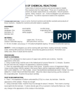 HN Lab - 1 2 Types of Reactions