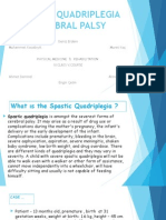 SPASTIC QUADRIPLEGIA CEREBRAL PALSY Old