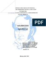 Informe de Procesos