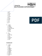 End-Of-Course Test Answer Key Grammar, Vocabulary, Pronunciation, and Practical English