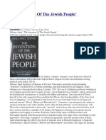 The Invention of The Jewish People'