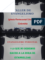 Taller de Evangelismo