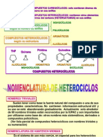 Nomenclatura Heterociclos