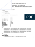 Tabela Analitica Com Procedimentos Do CAPS