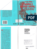 Ditadura e Servico Social Uma Analise Do Servico Social No Brasil Pos 64 Jose Paulo Netto 8 Edi