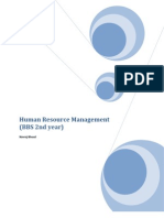 Human Resource Management (BBS 2nd Year .T.U) PDF