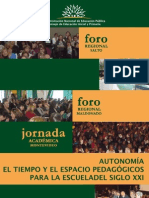 Espacioytiemoescolar PDF