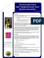 NHW Newsletter - June 2013