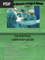 Intervención de Enfermería en Cirugía de Abdomen-ANA CIEZA