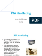 PTA Welding and Hardfacing