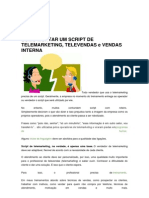 Como Montar Um Script de Telemarketing