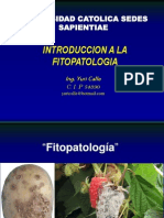 Fitopatología: Introduccion