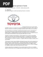 Por Que As Empresas Querem Ser Toyota