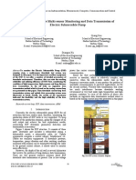 Study On Downhole Multi-Sensor Monitoring and Data Transmission of Electric Submersible Pump